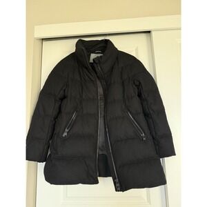 Aether Chelsea Wool Jacket Insulated Down Black Size Small‎ Gorpcore Puffer